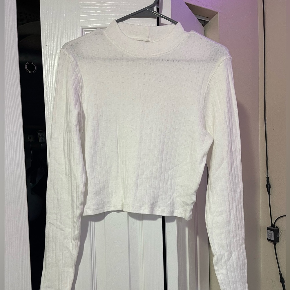 American Eagle Mock Neck Sweater